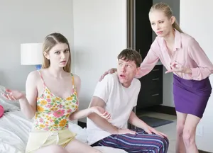 Mẹ kế bắt con gái riêng của chồng yêu nện với cậu con trai
